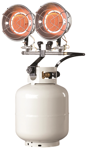 MR. HEATER 503606 , MH30T Double Tank Top Outdoor Propane Heater (Propane Cylinder not Included)