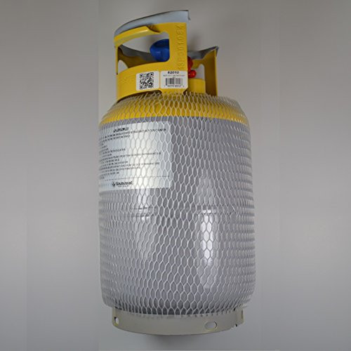RHEEM 186689 Mastercool () Gray/Yellow Refrigerant Recovery Tank - 30 lb. Capacity