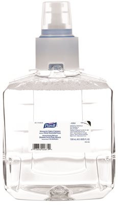GOJO INDUSTRIES 132776 PURELL 190402CT Advanced Green Certified Hand Sanitizer Refill, 1200mL, FragFree (Case of 2)
