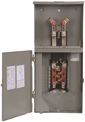 SIEMENS 660037  8 Space, 16 Circuit, 200-Amp Main Breaker Meter Combination With A Ring Type Cover