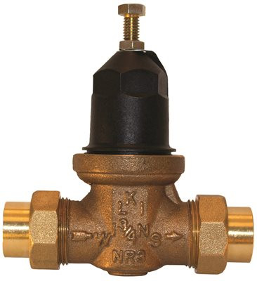 Zurn 290586 Zurn MODEL NR3 PRESSURE REDUCING VALVE WITH INTEGRAL BYPASS CHECK VALVE AND STRAINER, 1 IN., LEAD FREE