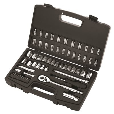 Proto 286825 ® 60 PIECE SOCKET SET, 1/4 IN. AND 3/8 IN. DRIVES