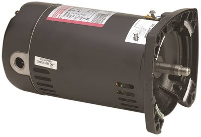 Century 521310 A.O. Smith 1-1/2 HP, 1.47 Service Factor, 48Y Frame, Capacitor Start/Capacitor Run, ODP Enclosure, Square Flange Pool Motor