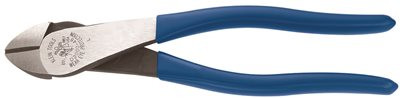 Klein Tools 823610 -INS 8-Inch Insulated High-Leverage Diagonal-Cutting Pliers-Angled Head