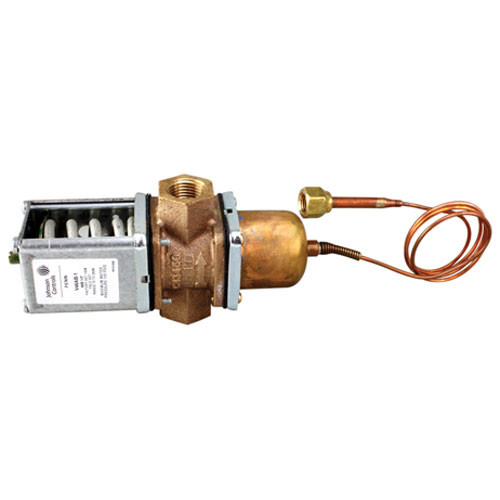 Johnson Controls 3641 Johnson Control Pressure-Actuated Water-Regulating Valve, 1/2" Connection Size