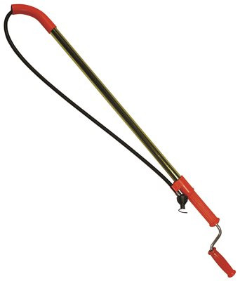 GENERAL WIRE 214120 General Pipe Cleaners T6FL-DH Teletube Toilet Auger with Down Head