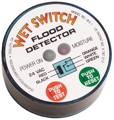 DIVERSITECH 524010  WET SWITCH FLOOD DETECTOR WET SWITCH FLOOD DETECTORTurns A/C system off whe