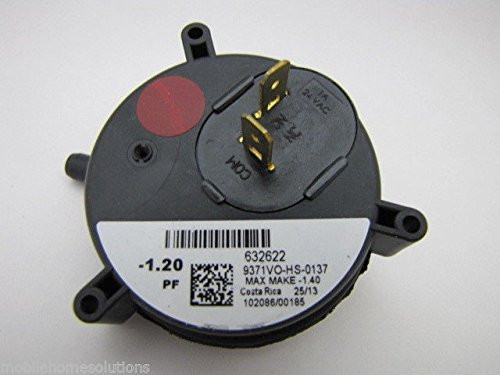 Nordyne 277151 632622 "-1.20""WC SPST PRESSURE SWITCH"
