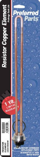 RHEEM 234506 Water Heater 120V/1700W Element - Resistored LWD - Copper
