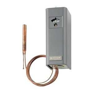 Honeywell 2821 Line Voltage Mechanical Thermostat, Heat Only, 120 to 240VAC, 1 Stage