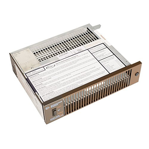QUIET-ONE 4406 2000 Series 4,000 BTU Brown Hydronic Kickspace Heater (Not Electric).
