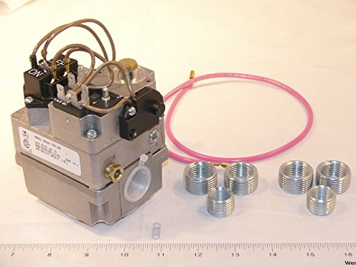 WHITE-RODGERS 109413 White-Rodgers Gas Valve, 3/4" X 3/4", 24 VAC, Redundant (Pilot) Valve, Fast Opening, LP Kit, One 24" Lead with Barrel And 1/4" Connectors