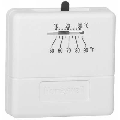 Honeywell 101765 T812A1010 HEAT ONLY T-STAT SPST POS OFF HEAT ONLY T-STAT SPST POS OFF