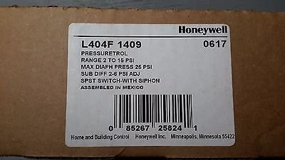 Honeywell 101814 Pressuretrol SPST 2-15 PSI make on rise no "B" terminal