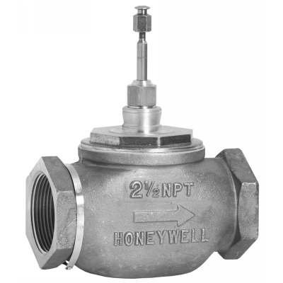 Honeywell 3186 V5011G-1111 2-1/2^ IPS STEAM/WATER VLAVE LESS ACTUATOR INC 1011140