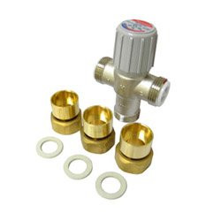 Honeywell 280178 Aquamix Anti-Scald, Anti-Chill Mixing Valve, 1" Sweat