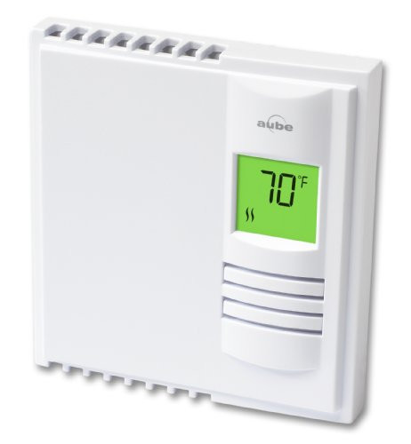 Honeywell 231851 Aube by /U Electric Heating Non-Programmable Thermostat with Backlight.