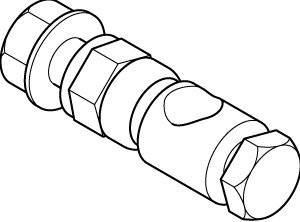 SCHNEIDER ELECTRIC 28848 (Barber Colman) AM-132 BALL JOINT CONNECTOR (0804)