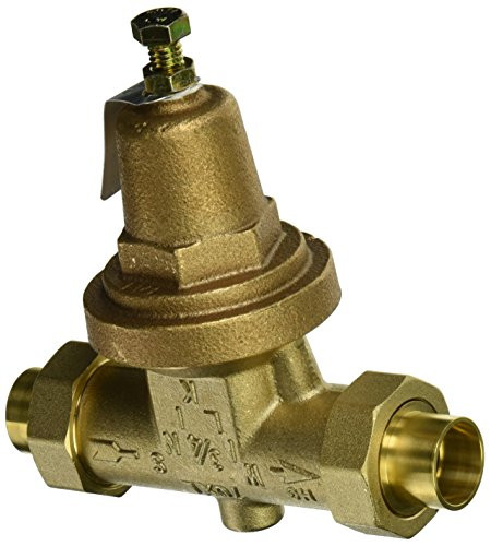 Zurn 107543 Zurn PRESSURE REDUCING VALVE DOUBLE UNION COPPER SWET 3/4 IN. LEAD FREE