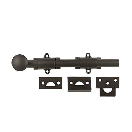 DEL 8SB US10B HVY DUTY         8 IN SURFACE BOLT HD BRASS      8SB10B                     