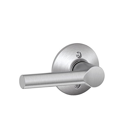 SCHLAGE F170BRW626 F170 BRW 626 Broadway Dummy Lever, Satin Chrome