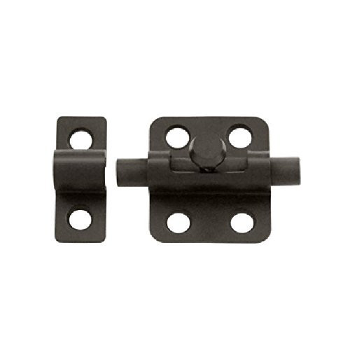 Deltana 2BBU10B 2 in. Barrel Bolt w Screws (Set of 10) (Oil Rubbed Bronze).