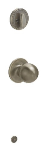 SCHLAGE JH59CNA609 Dexter by  Corona Knob Interior Handleset, Antique Brass.