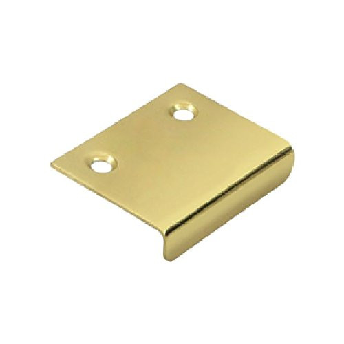 Deltana DCM215U3 2 in. x 1.5 in. Solid Brass Drawer & Cabinet Mirror Pull (Set of 10) (Polished Brass)