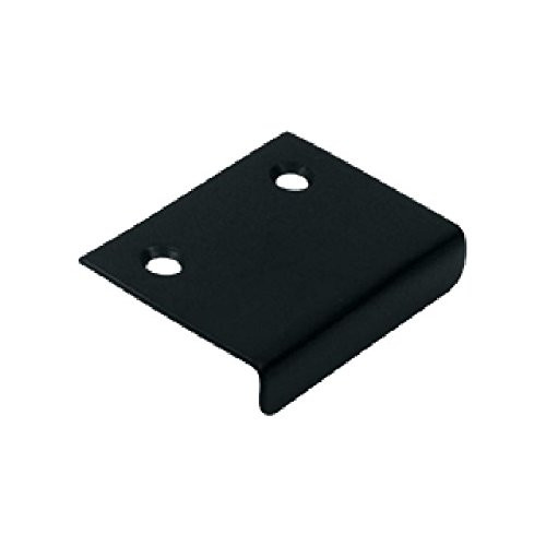 Deltana DCM215U19 2 in. x 1.5 in. Solid Brass Drawer & Cabinet Mirror Pull (Set of 10) (Paint Black)