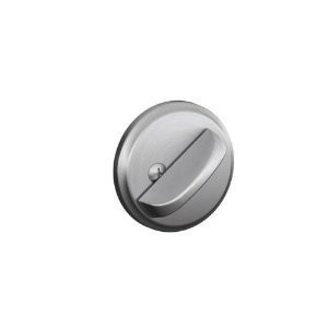 SCHLAGE JD81630 Dexter JD81 One Sided Deadbolt, Satin Stainless Steel