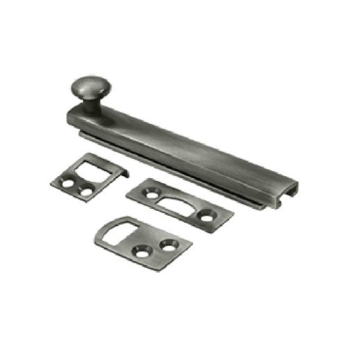 Deltana 4SBCS15A HD Concealed Screw Surface Bolt Finish: Antique Nickel