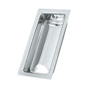 Deltana FP227U26  Large 35/8-Inch x 13/4-Inch x 1/2-Inch Solid Brass Flush Pull.