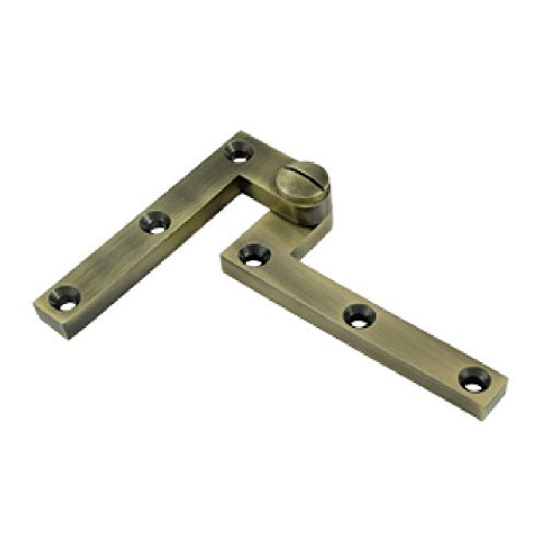 Deltana PH60U5  4.37 x 0.62 x 1.87 in. Hinge, Antique Brass - Solid Brass - 20 Case - Pack of 2