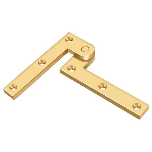 Deltana PH35CR003  3.87 x 0.62 x 1.62 in. Hinge, Lifetime Brass - Solid Brass
