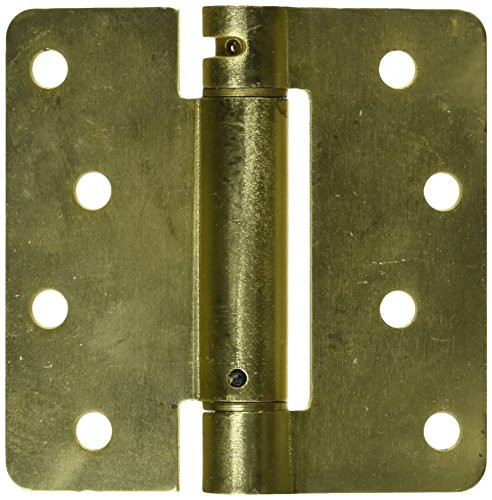 Deltana DSH4R43  Single Action Steel 4-Inch x 4-Inch x 1/4-Inch Spring Hinge by Top Notch Distributors, Inc. (Home Improvement)