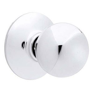 SCHLAGE F10ORB605 F10 Orbit Passage Lock with 16080 Latch 10027 Strike Bright Brass Finish