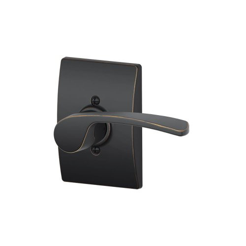 SCHLAGE F170MER716CENRH  Merano Right Hand Decorative Trim Lever, Aged Bronze