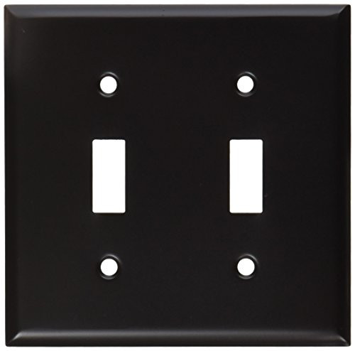 Rusticware 785ORB  Double Switch Switch Plate.