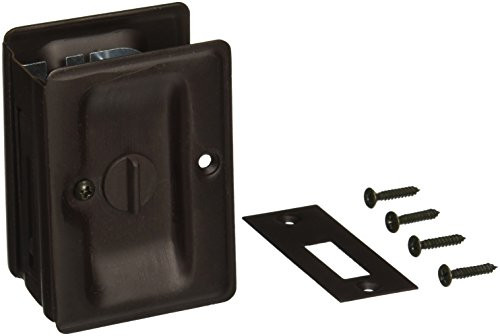 Deltana SDLA325U10B HD Adjustable Privacy Pocket Lock Finish: Oil-Rubber Bronze