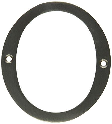 Deltana RN4-0U15  Solid Brass 4-Inch House Number 0 Board