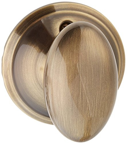 SCHLAGE F170SIE609 F170 SIE 609 Siena Dummy Knob, Antique Brass