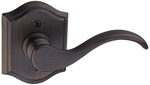 Baldwin HDCURRTAR112  Reserve Half Dummy Curve with Traditional Arch Rose, Aged Bronze Finish, Right Hand