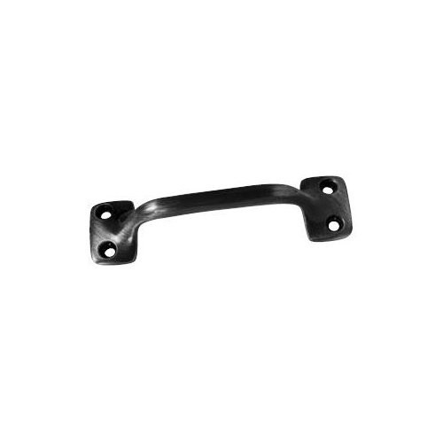 IVES 026ABLK 026A 4" x 1 1/8" Aluminum Bar Window Lift with 1 1/16" Projection, Black.
