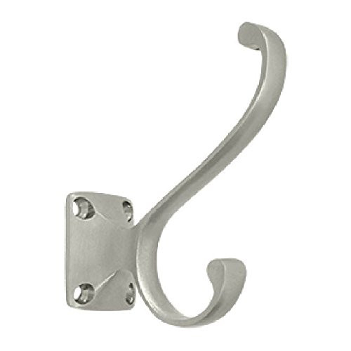 Deltana CAHH35U15  Solid Brass Heavy Duty Coat and Hat Hook