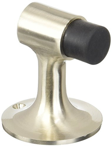 IVES FS44415 FS444 3" Height Cast Brass Floor Door Stop, Satin Nickel