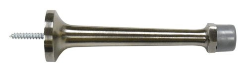 Deltana BDS425CR003 4 in. Solid Brass Baseboard Door Bumper (Set of 10) (PVD)