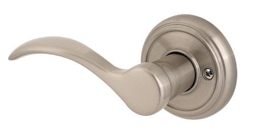 Baldwin 351TBLRDB15LH 351TBL LH RDB 15 Tobin Left-Handed Dummy Lever, Satin Nickel