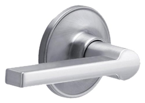 SCHLAGE J10SOL626 Dexter by  Solstice Hall and Closet Lever, Satin Chrome