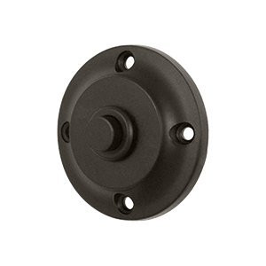 Deltana BBR213U10B DEL US10B BELL BUTTON ROUND CONTEMP BRASS