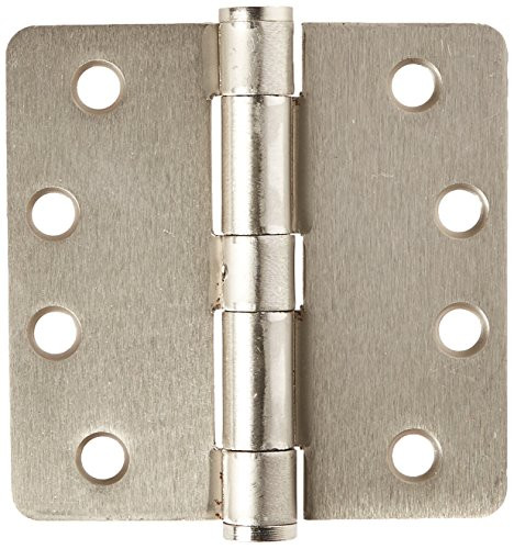 Deltana S44R4HDN15  HD Nrp Steel 4-Inch x 4-Inch x 1/4-Inch Radius Hinge